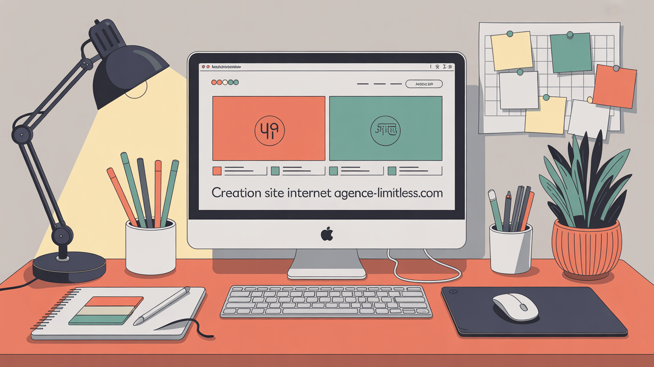 Bureau creation site internet agence limitness com
