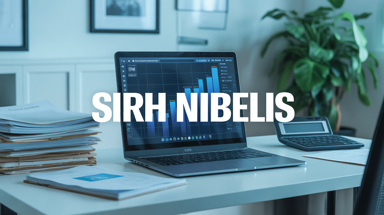 SIRH Nibelis graphique paie ordinateur