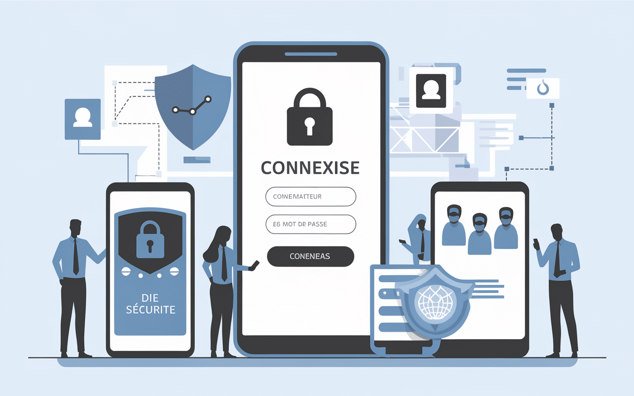 Connexion sécurisée sur nomades apps Paris