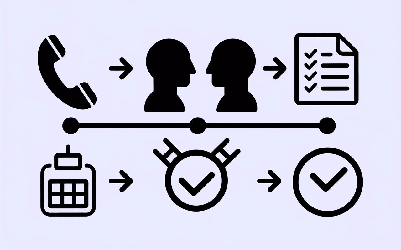 Étapes pour accéder aux services du quai