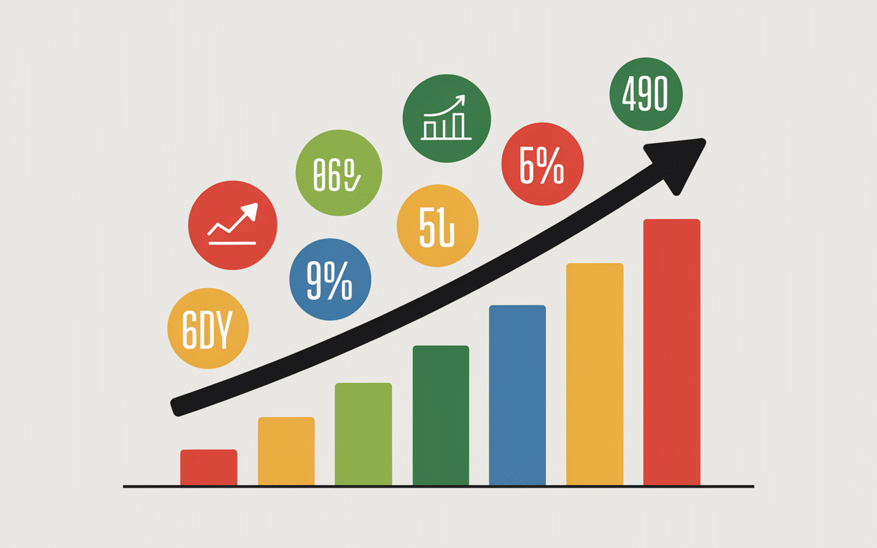 Graphiques succès formation social selling
