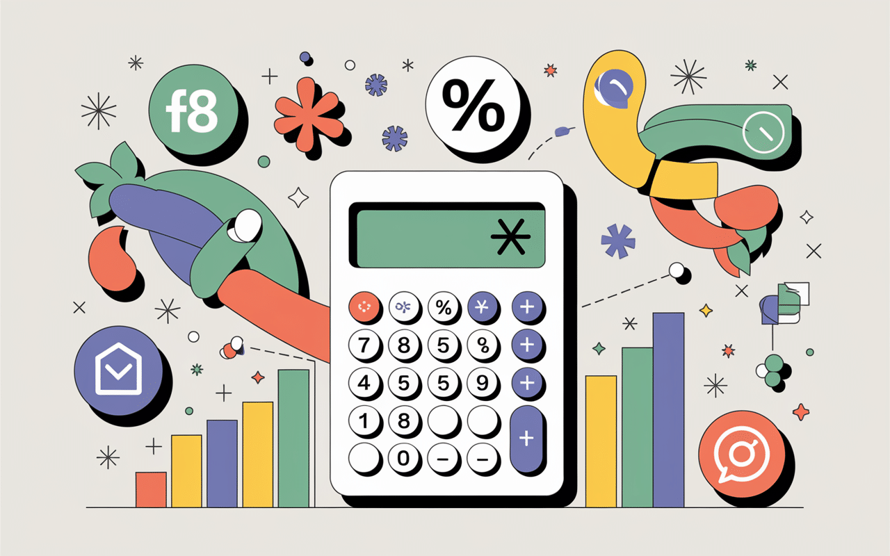 Calculatrice et symboles d'engagement
