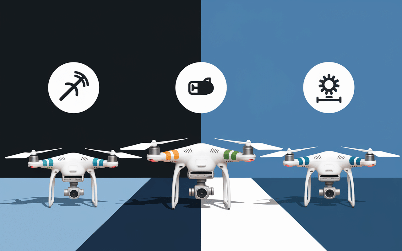 Comparaison de drones avec casques VR