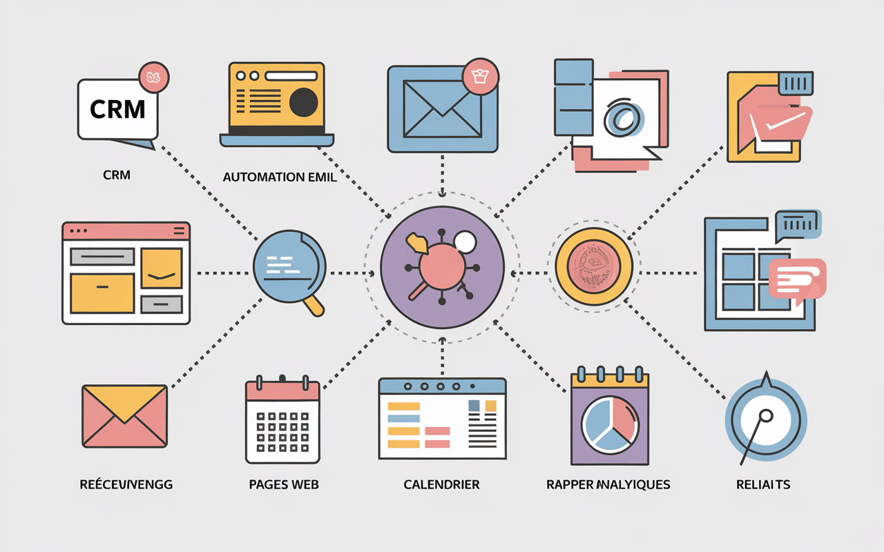 outils business gohighlevel connectés
