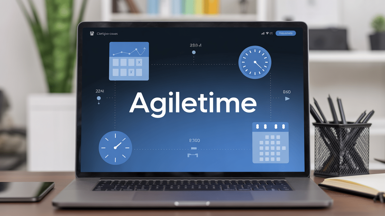 Interface Agiletime sur écran d'ordinateur