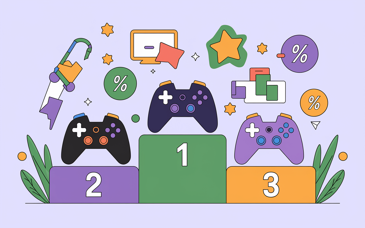 Podium agences gaming TikTok en France