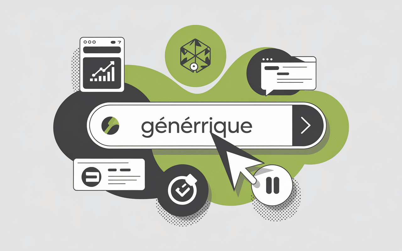 Illustration de la saisie d'une URL directe