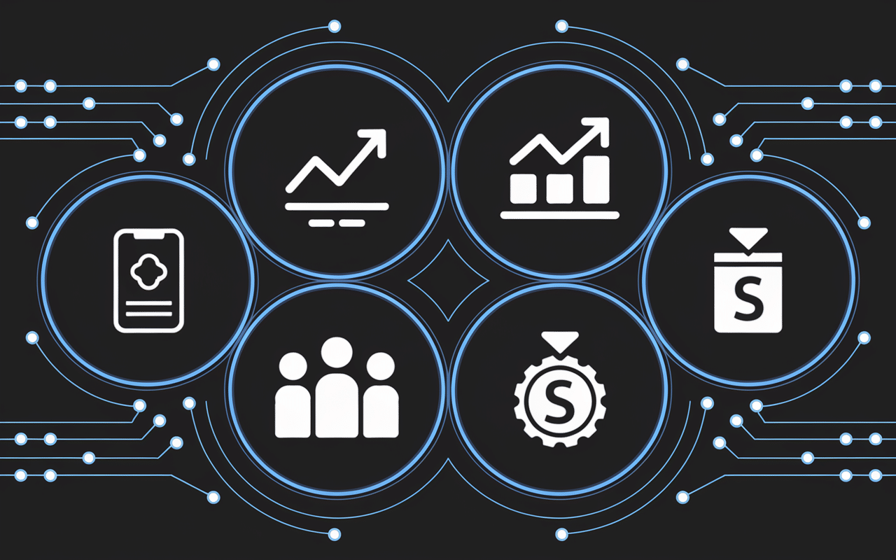 Icônes services agences TikTok gaming