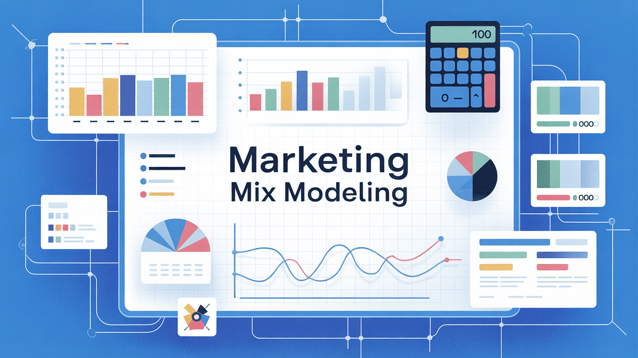 Illustration analytique MMM marketing