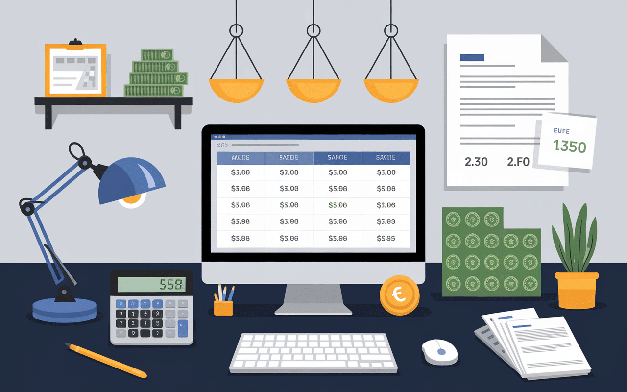 Illustration bureau prix SEO Bordeaux