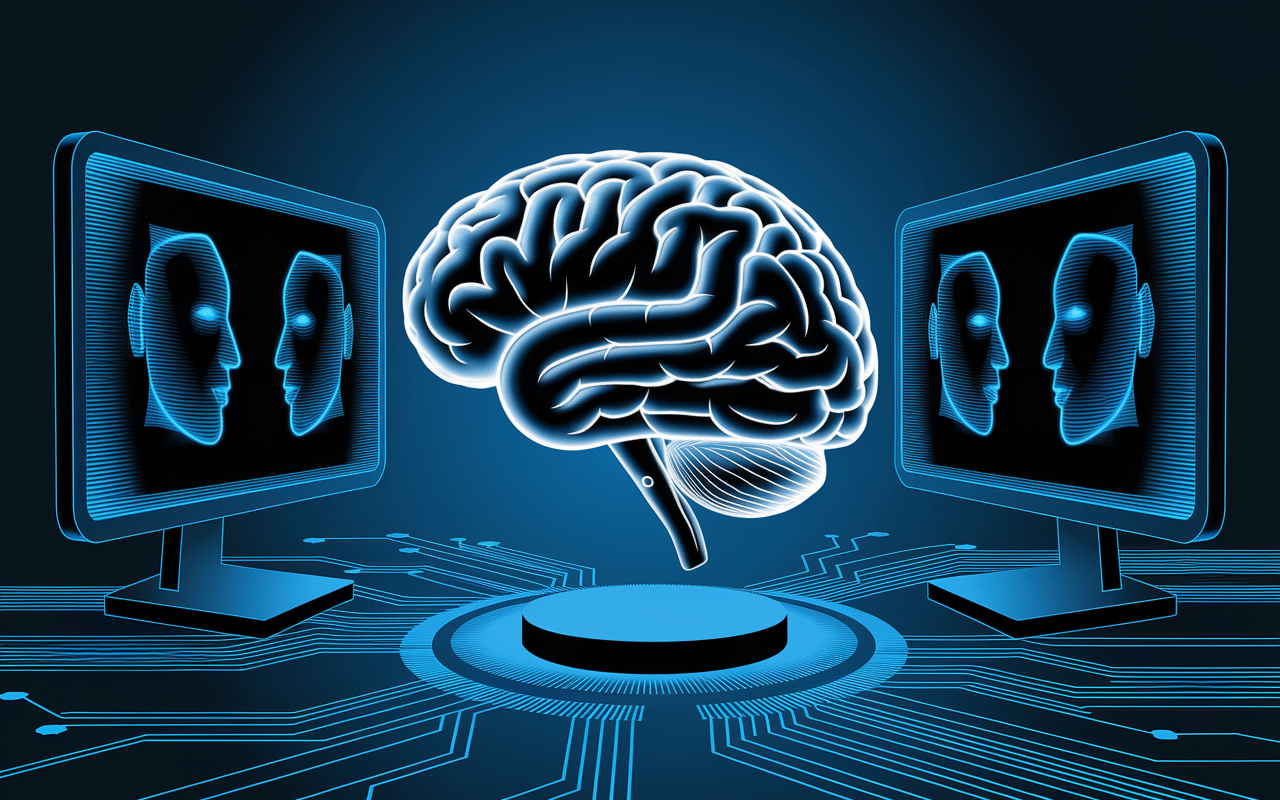 Cerveau artificiel d'Ultraswap avec transformations faciales