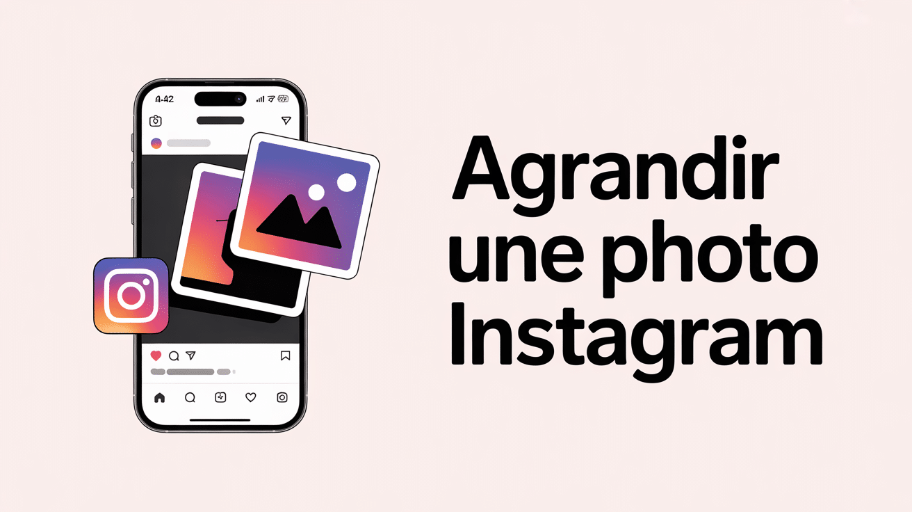 Agrandir photo insta smartphone qualite resolution