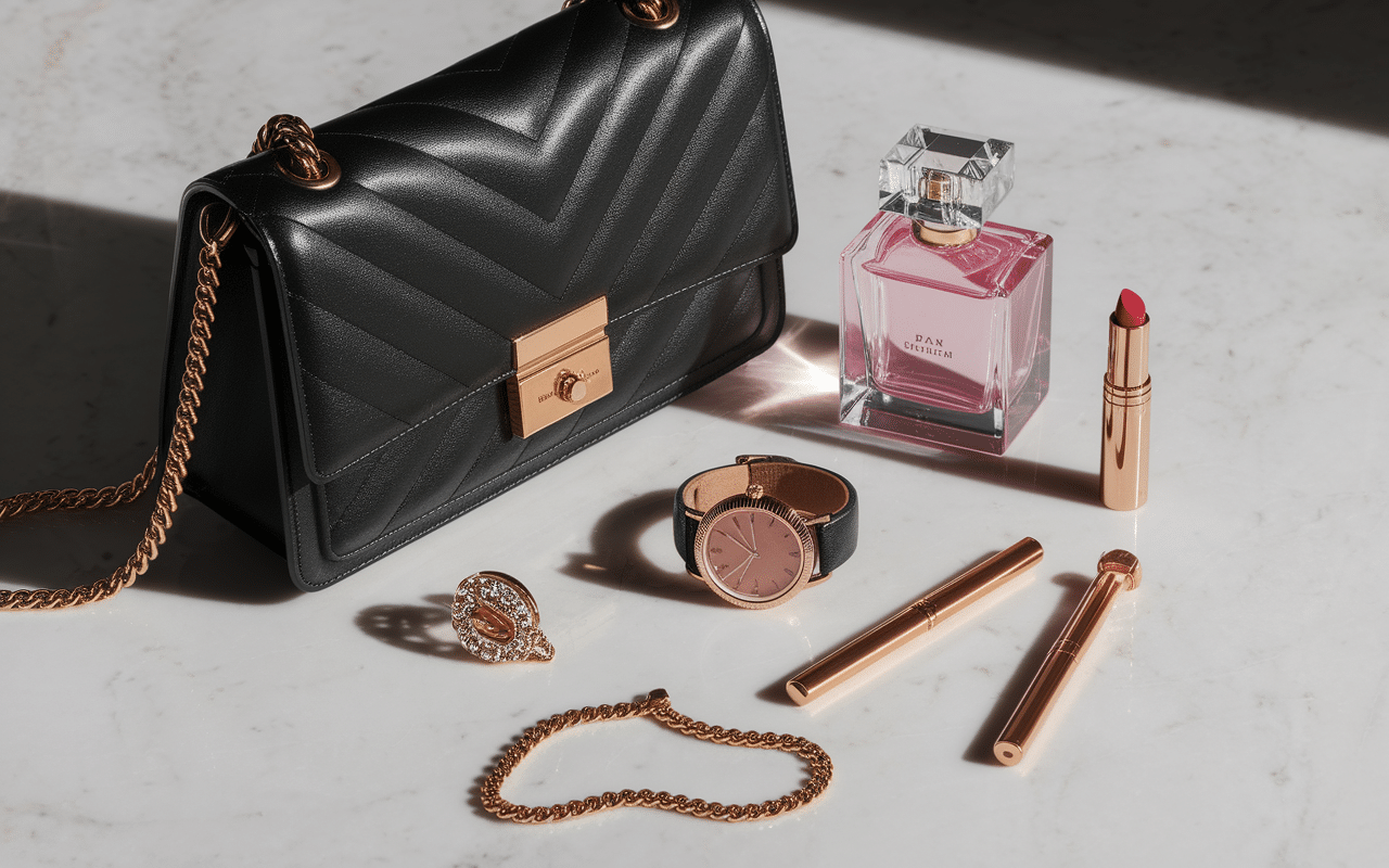 Accessoires luxe mode et beauté marque en c