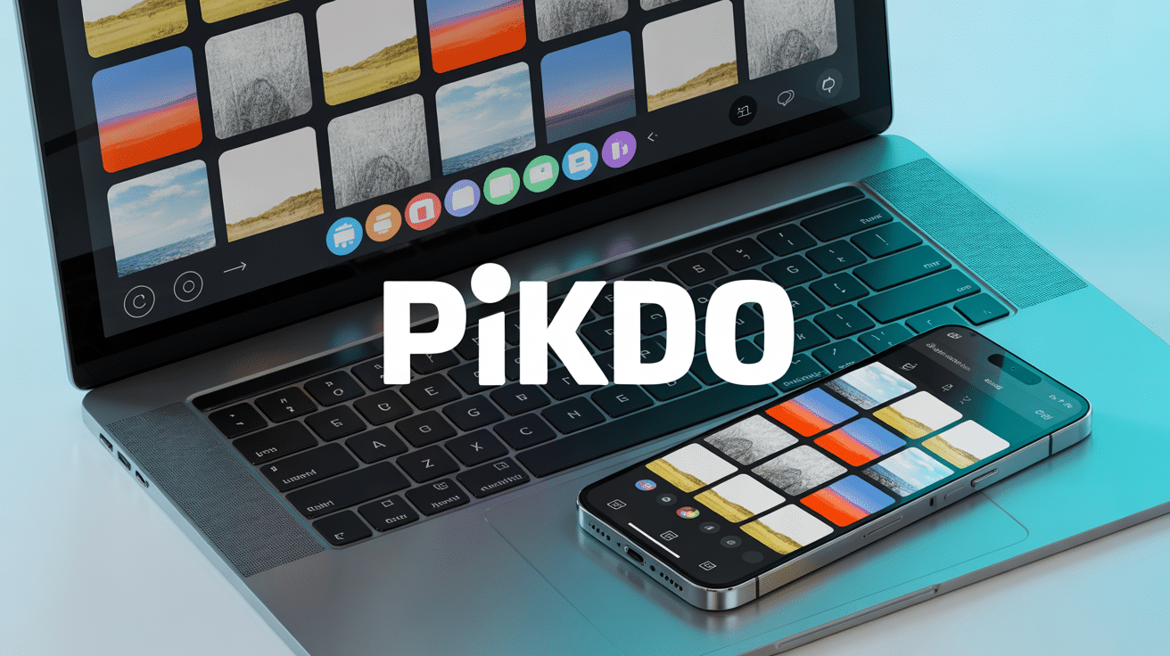 interface pikdo instagram ordinateur smartphone