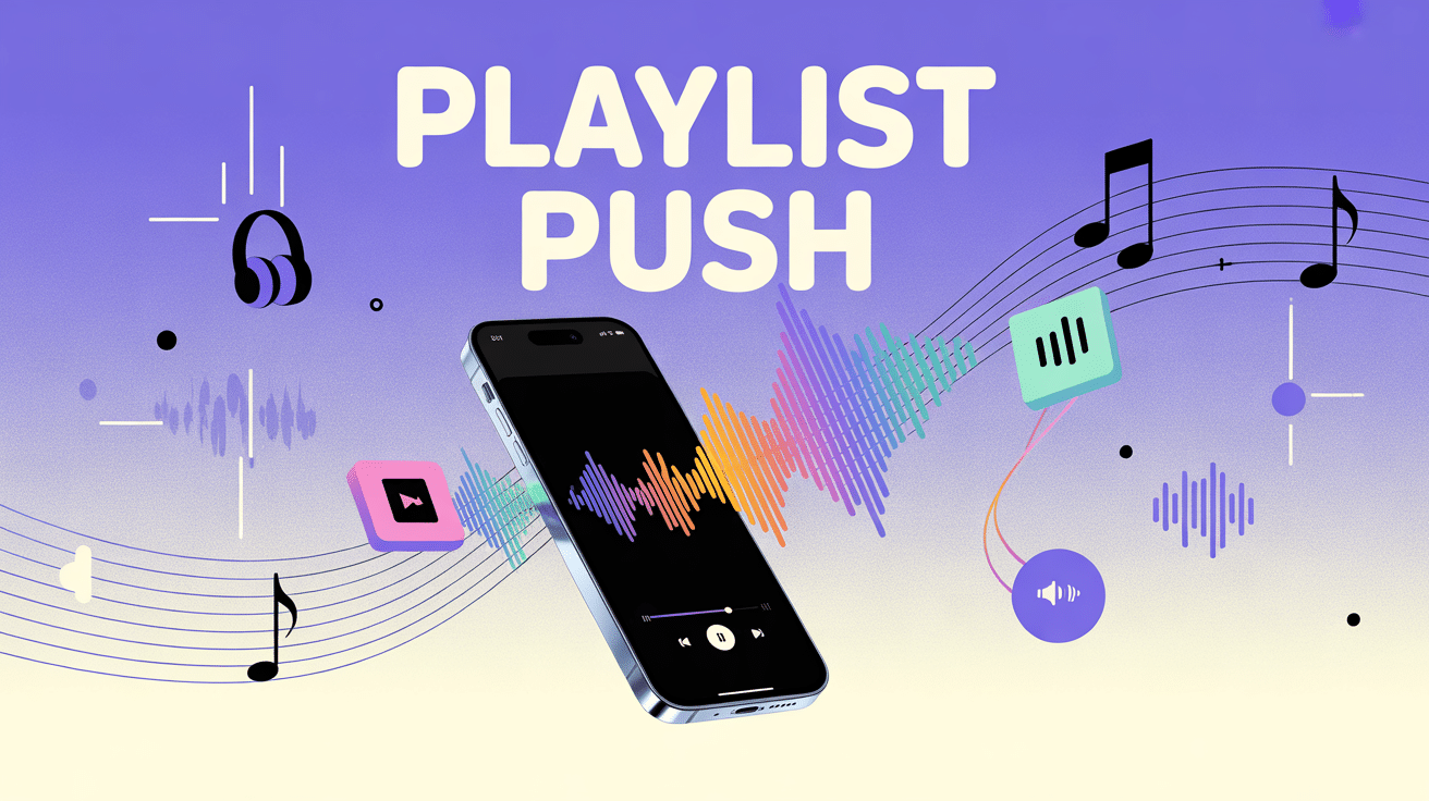 Playlist Push smartphone et ondes sonores