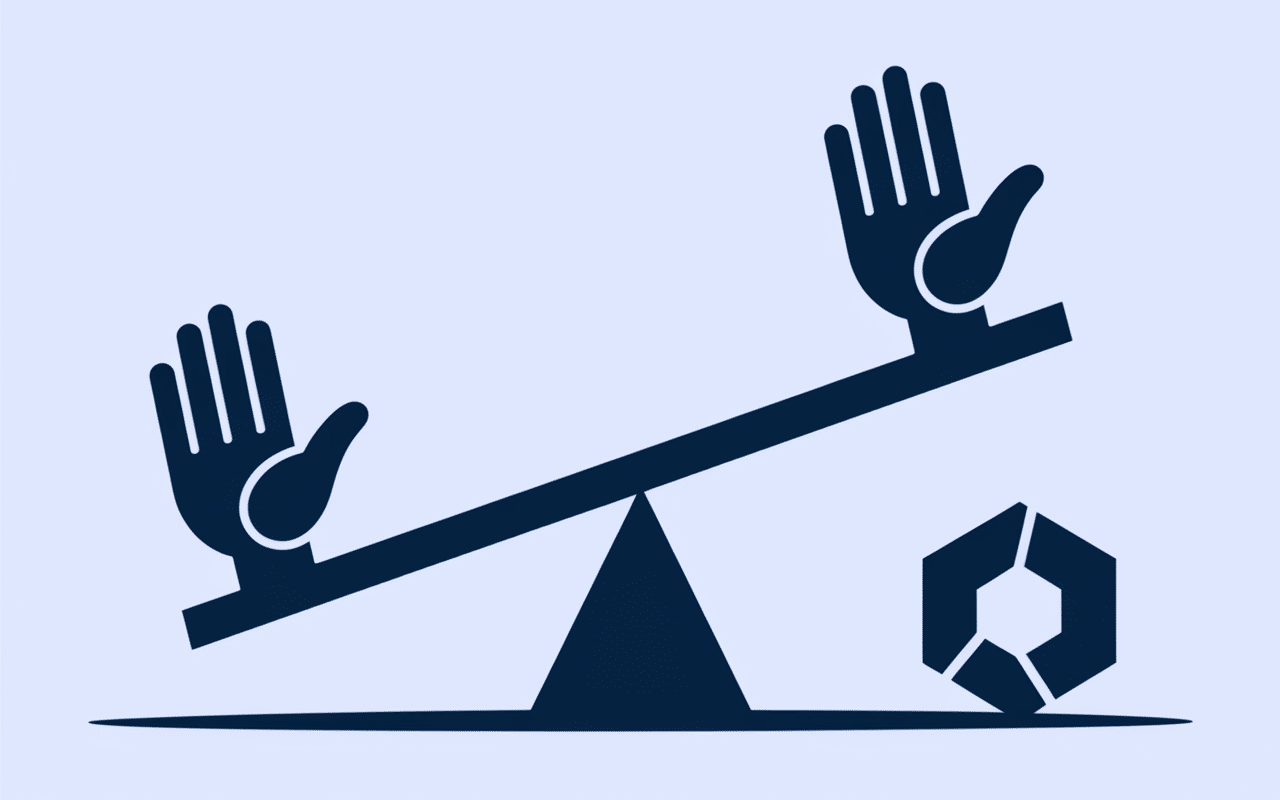 balance azur logo confiance modernité