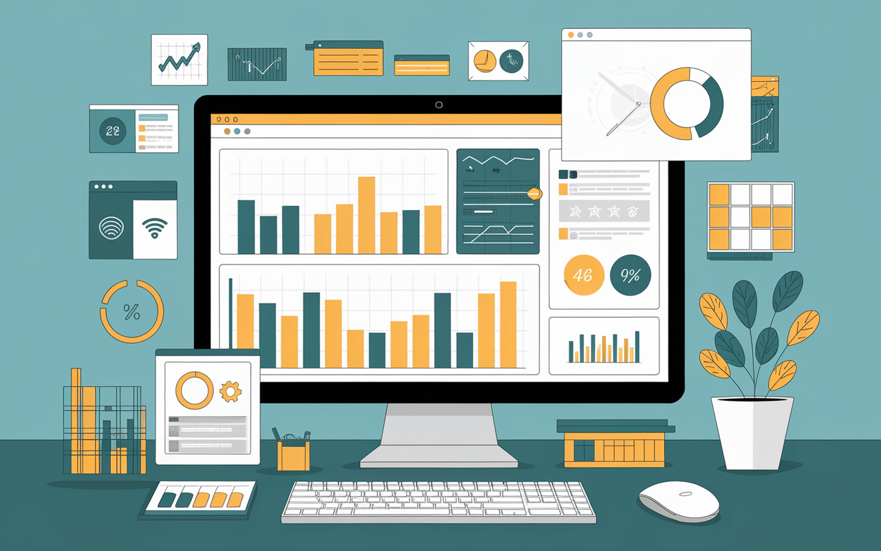 Audit site improvement plan écran analyse et indicateurs
