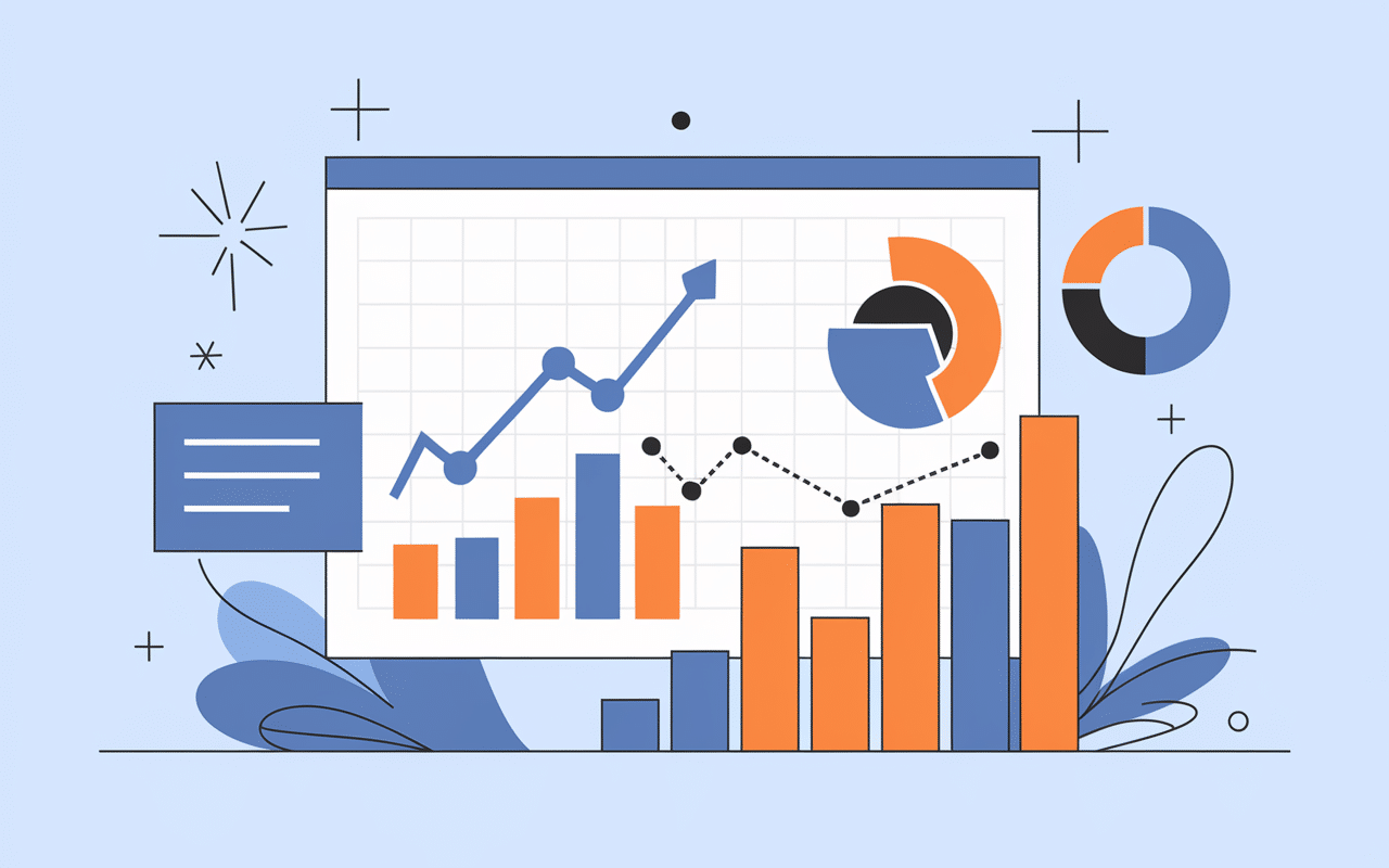 Tableau de bord analytique target rating point