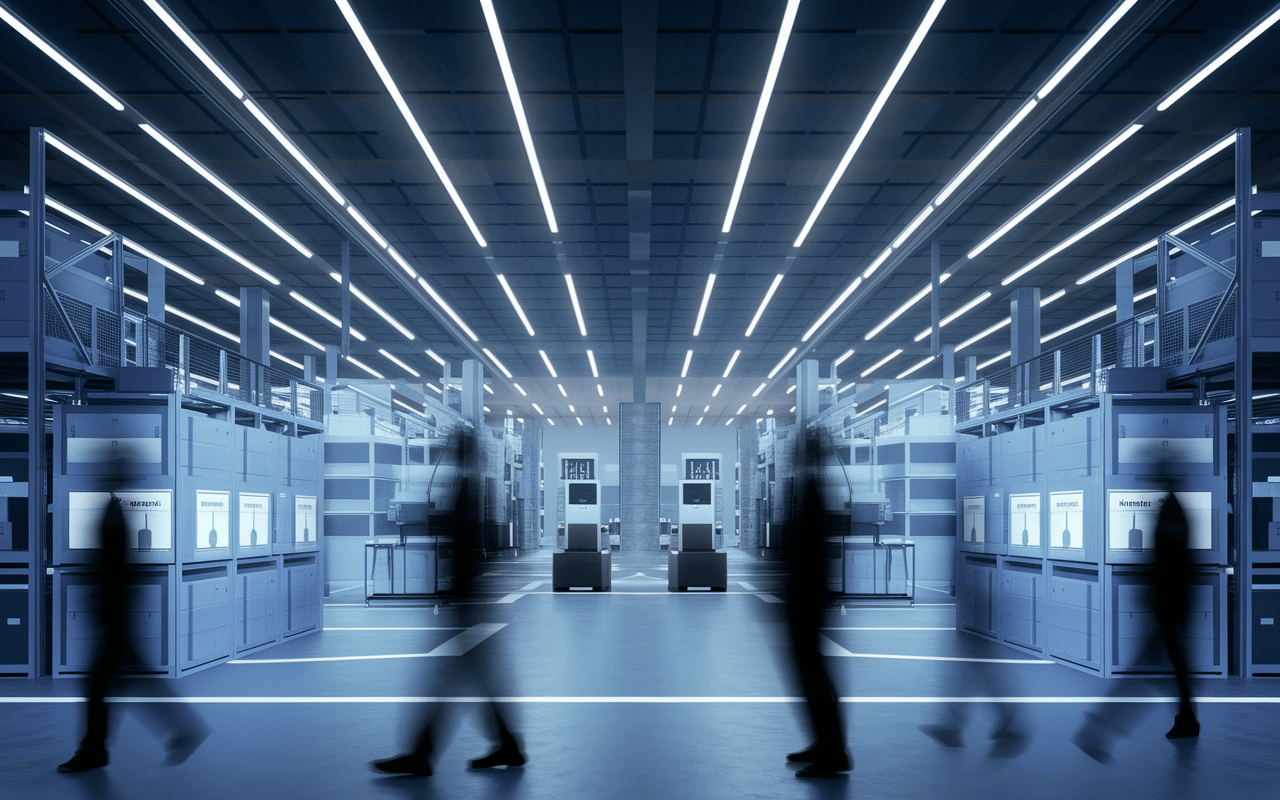 Organisation intérieure central distribution center