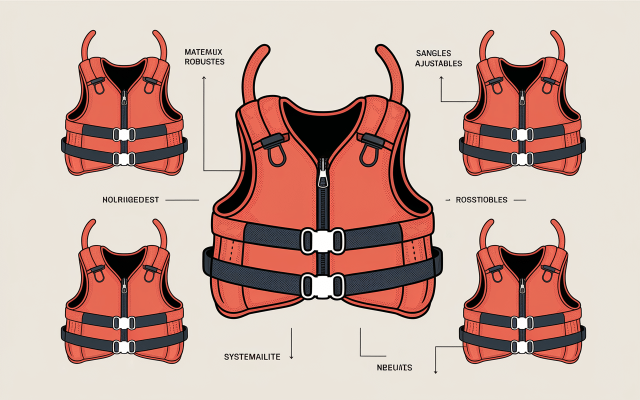 gilet glencoe 35 vue technique et matériaux