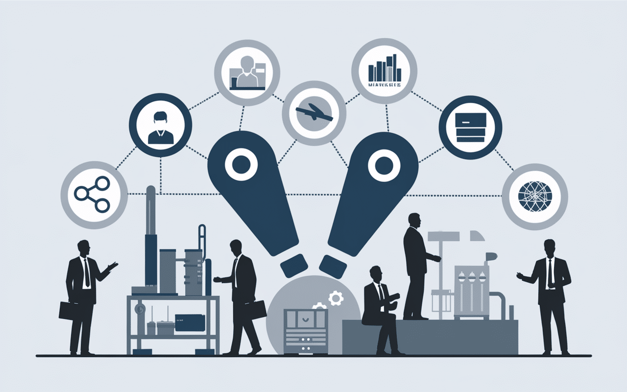 illustration mission industry training organisation montée compétence