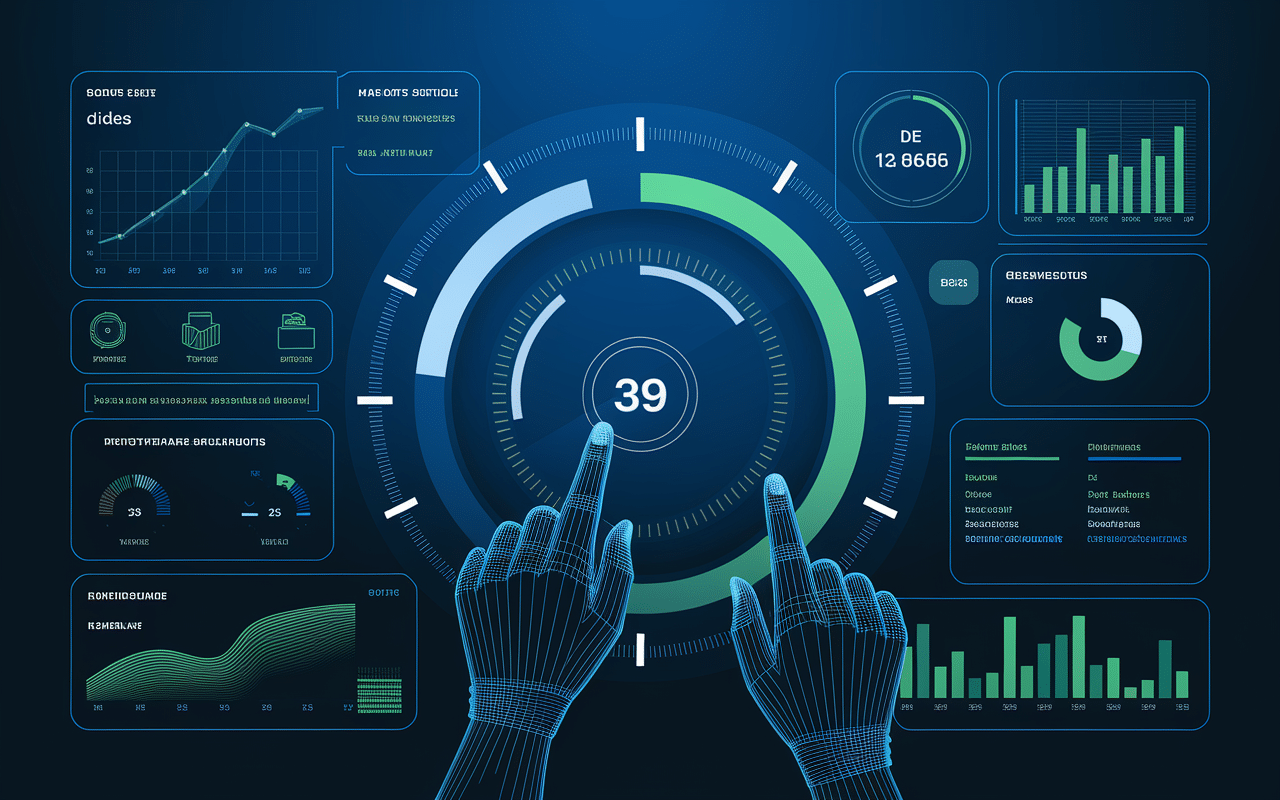 Dashboard numerique innovit avec modules services