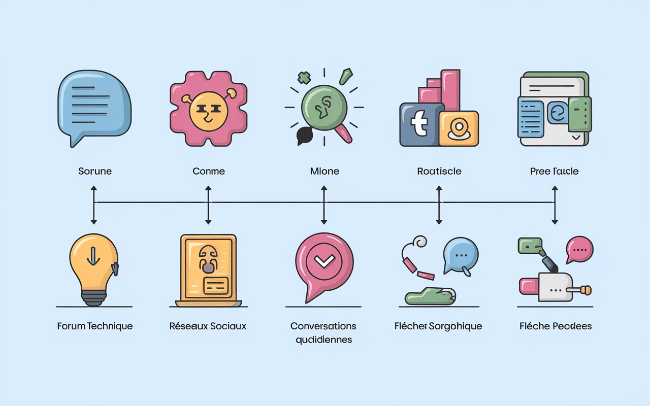 Schéma évolution t an a terme