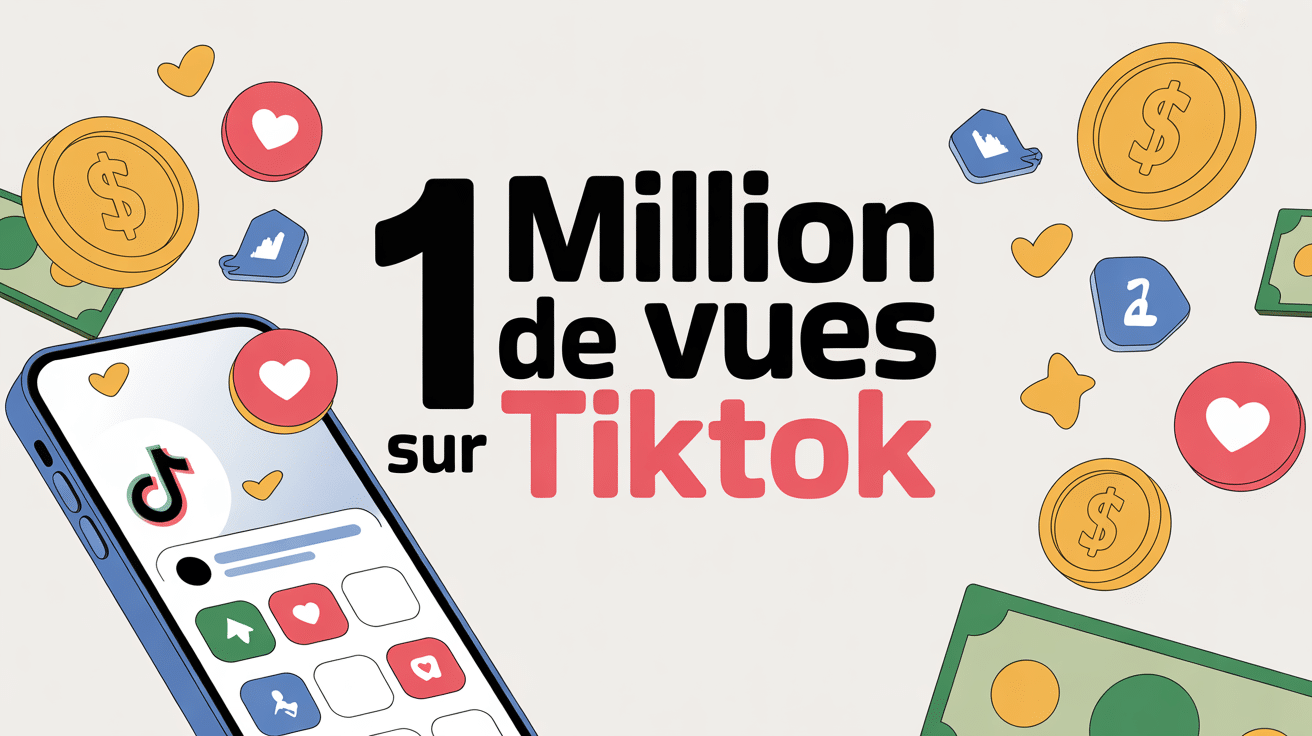 1 million de vue sur tiktok prix smartphone avec argent et engagement