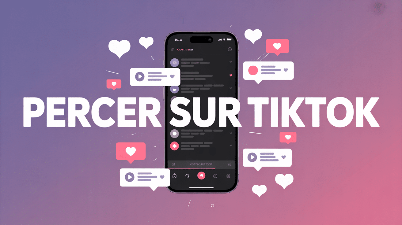 image guide comment percer sur tiktok smartphone design