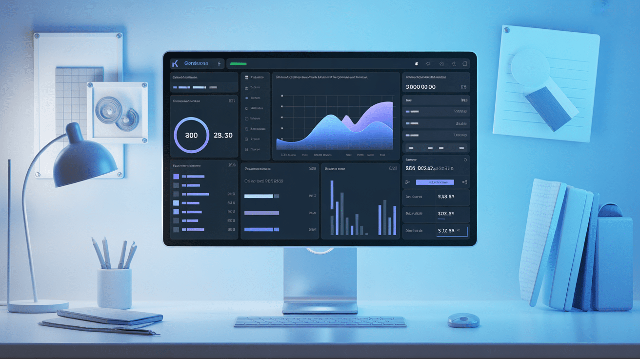 Gestion Bing Ads Center sur écran bureau moderne