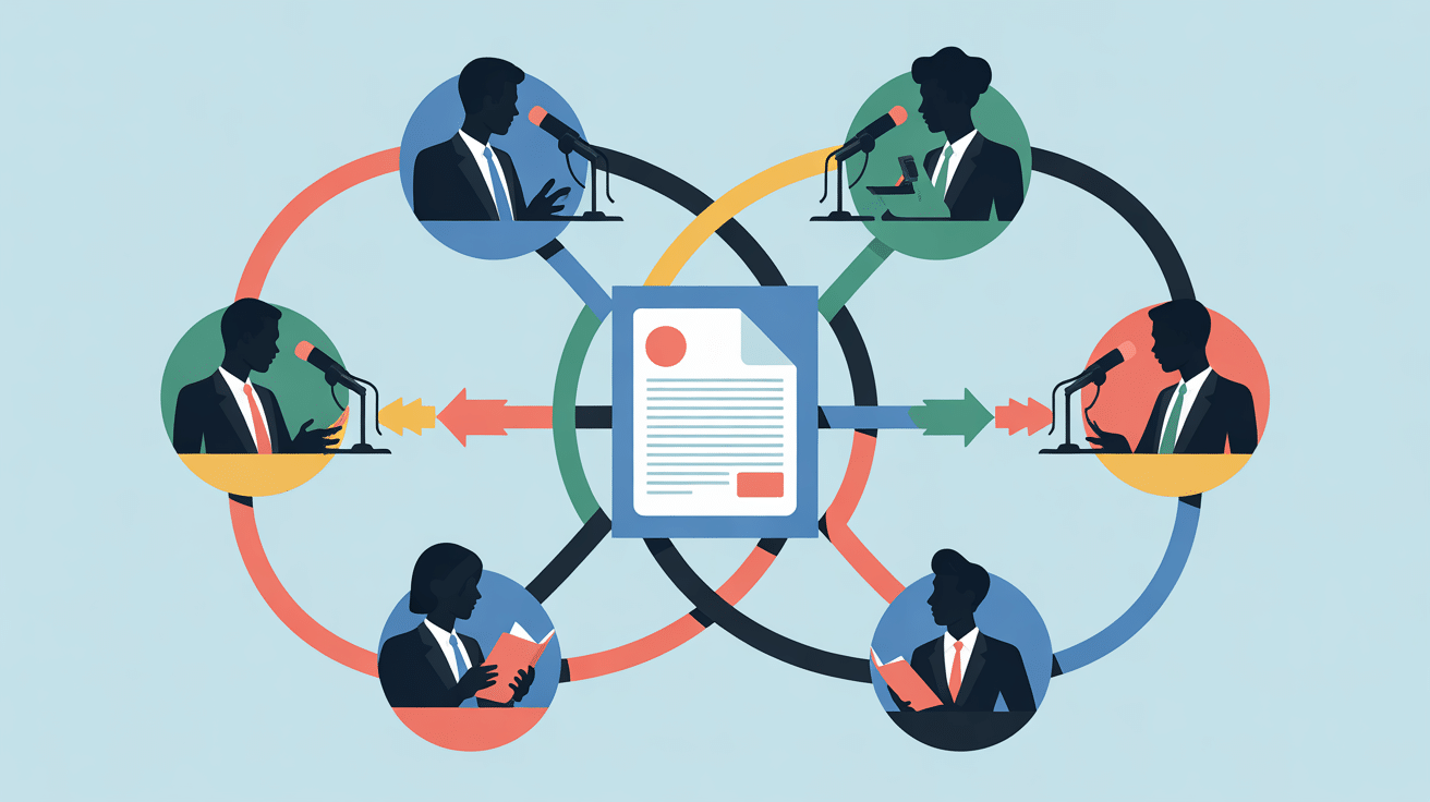 Schéma communication dossier de presse