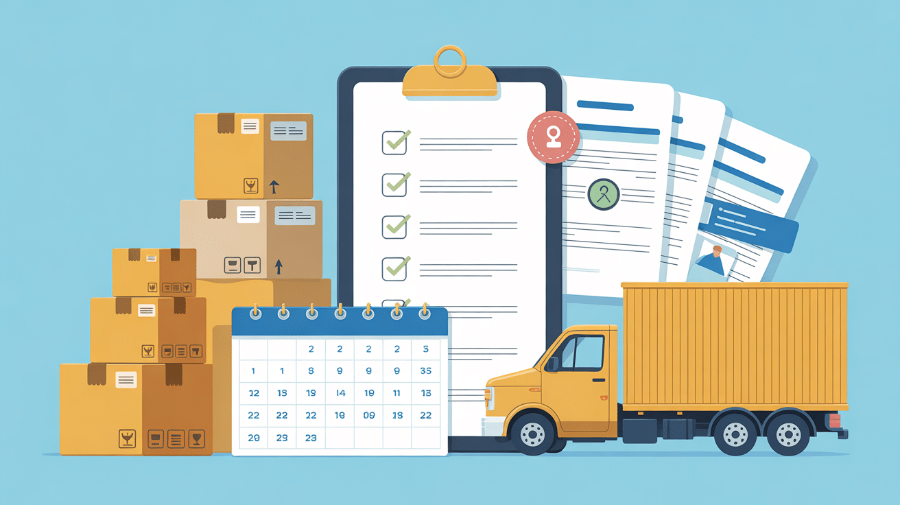 Je déménage dans un autre département organisation et checklist