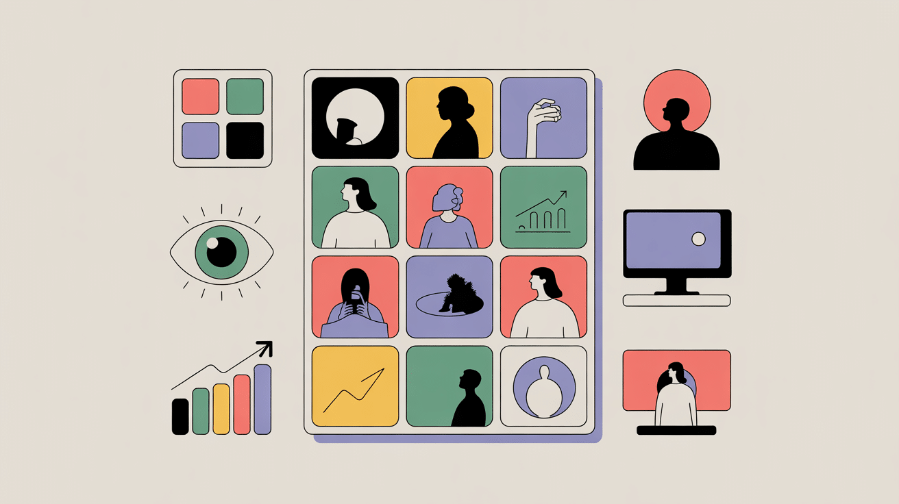 Montage feed harmonie identité visuelle