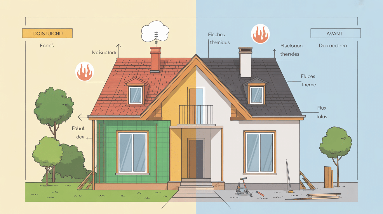 Solutions pont thermique moisissure isolation extérieure