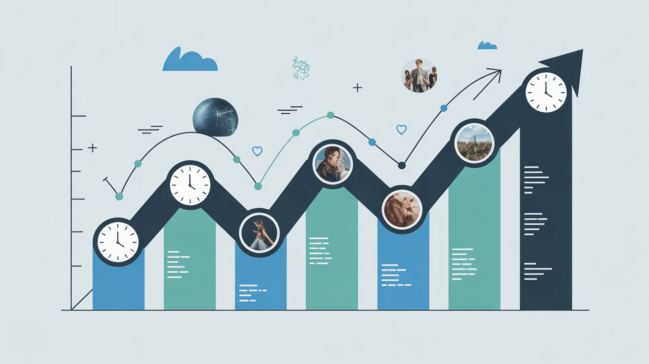Quand poster sur tiktok graphique engagement horaires