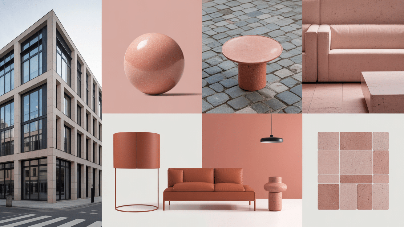 Applications modernes grès des Vosges