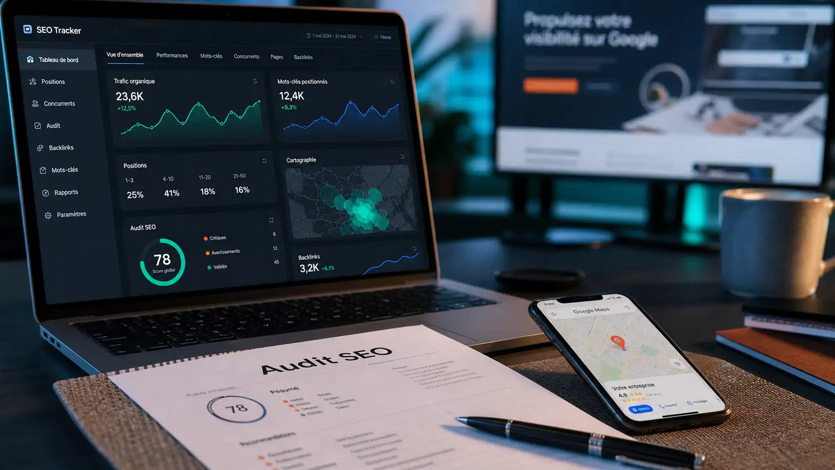 Consultant seo la rochelle : audit et Google Maps pour visibilité locale